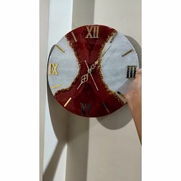 resin clock