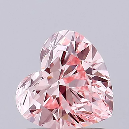 heart shape pink diamond