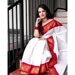 Soft Silk Golden Jari Saree - Trendy, Lightweight &amp; Grand Celebration Wear