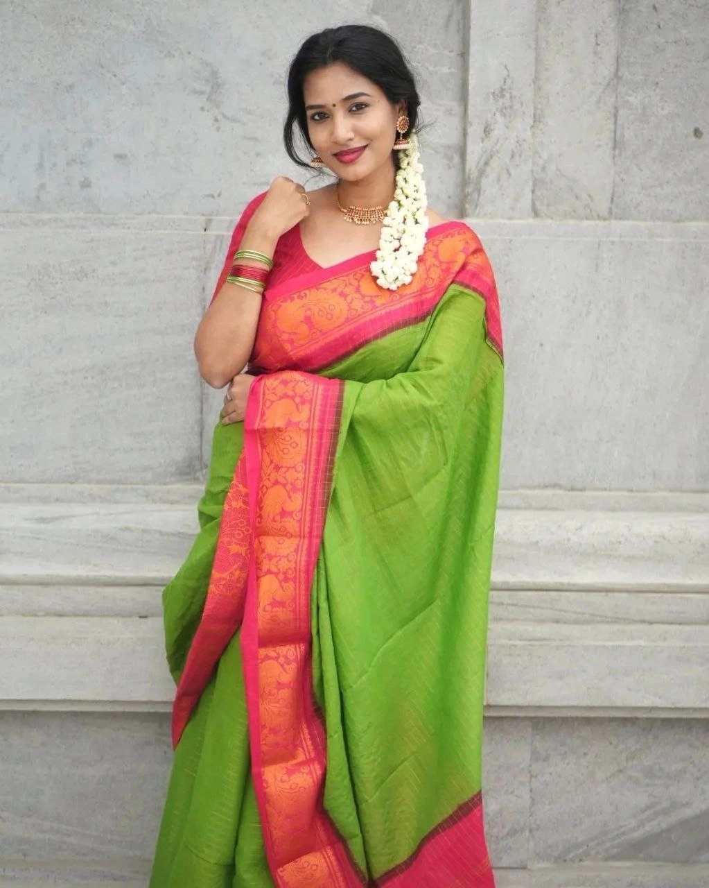 Soft Silk Golden Jari Saree - Trendy, Lightweight &amp; Grand Celebration Wear-SRIAlankar-Pista