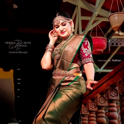 YNF Soft Silk Saree with Copper Jari Work, Rich Design, and Jacquard Border Blouse Piece