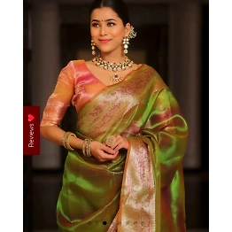 YNF Party-perfect Banarasi Silk Sarees: Stunning Weaving, Quality, and Satisfaction!