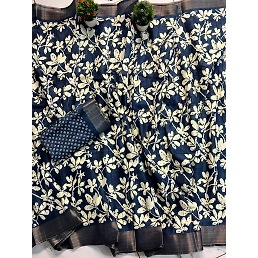 Silk Saree: Stunning Handloom with Intricate Jacquard Border