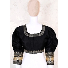 Heavy Milan Silk Blouse: Stunning Bridal Design