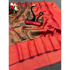 Stunning Triple Weaving Zari Tissue Sarees - Perfect for Parties and Weddings!