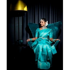 Luxurious Lichi Silk Saree with Rich Jacquard Work