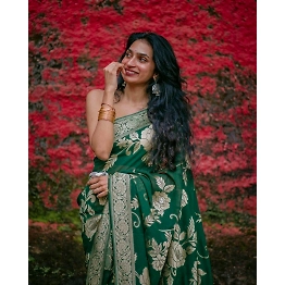 YNF Banarasi Soft Silk Saree: Elegant and Lightweight, Perfect for Every Occasion