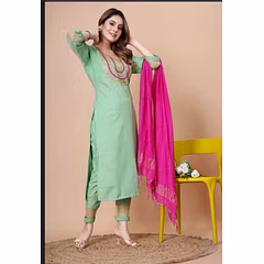 Embroidered Work Kurta Set - Stylish, Comfortable, and Elegant