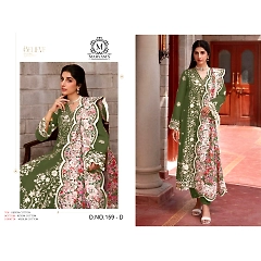Embroidered Reyon Set with Mirror Detailing - Size Up to 54"