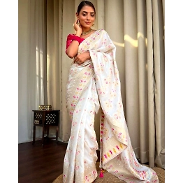 YNF Soft Silk Jacquard Border Saree with Stunning Pallu - Perfect for Weddings and Parties