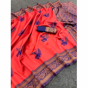 Banarasi Silk Saree with Stunning Zari Work
