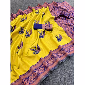 Banarasi Silk Saree with Stunning Zari Work