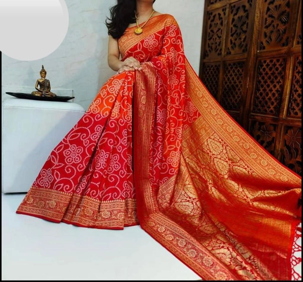 Premium Dola Soft Silk Sarees: Sheer Royalty in Silk-Red-1