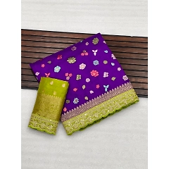 Dolla Silk Saree: Elegant, Embroidered, and Lightweight