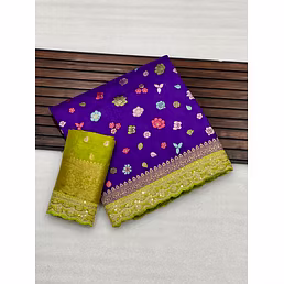 Dolla Silk Saree: Elegant, Embroidered, and Lightweight