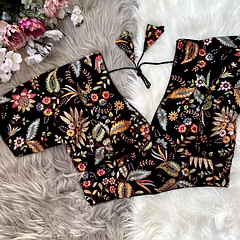 Beautiful Embroidered Party Blouse: Stunning, Soft Georgette, 5 Colors, Size 38