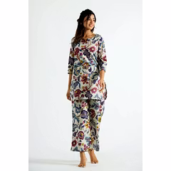 Cotton Rayon Co-Ords Set: Stylish, Ready to Wear with 3/4 Sleeves