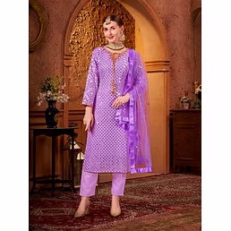 Stunning Embroidered Top with Micro Cotton Inar and Matching Dupatta