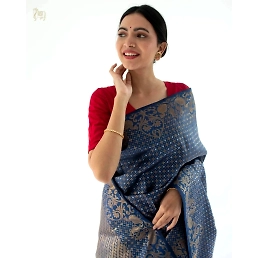 Banarasi Soft Silk Saree: Elegant and Lightweight, Perfect for Every Occasion