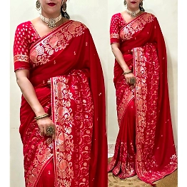 YNF Fancy Silk Saree: Soft, Beautiful, Weaved with Elegance