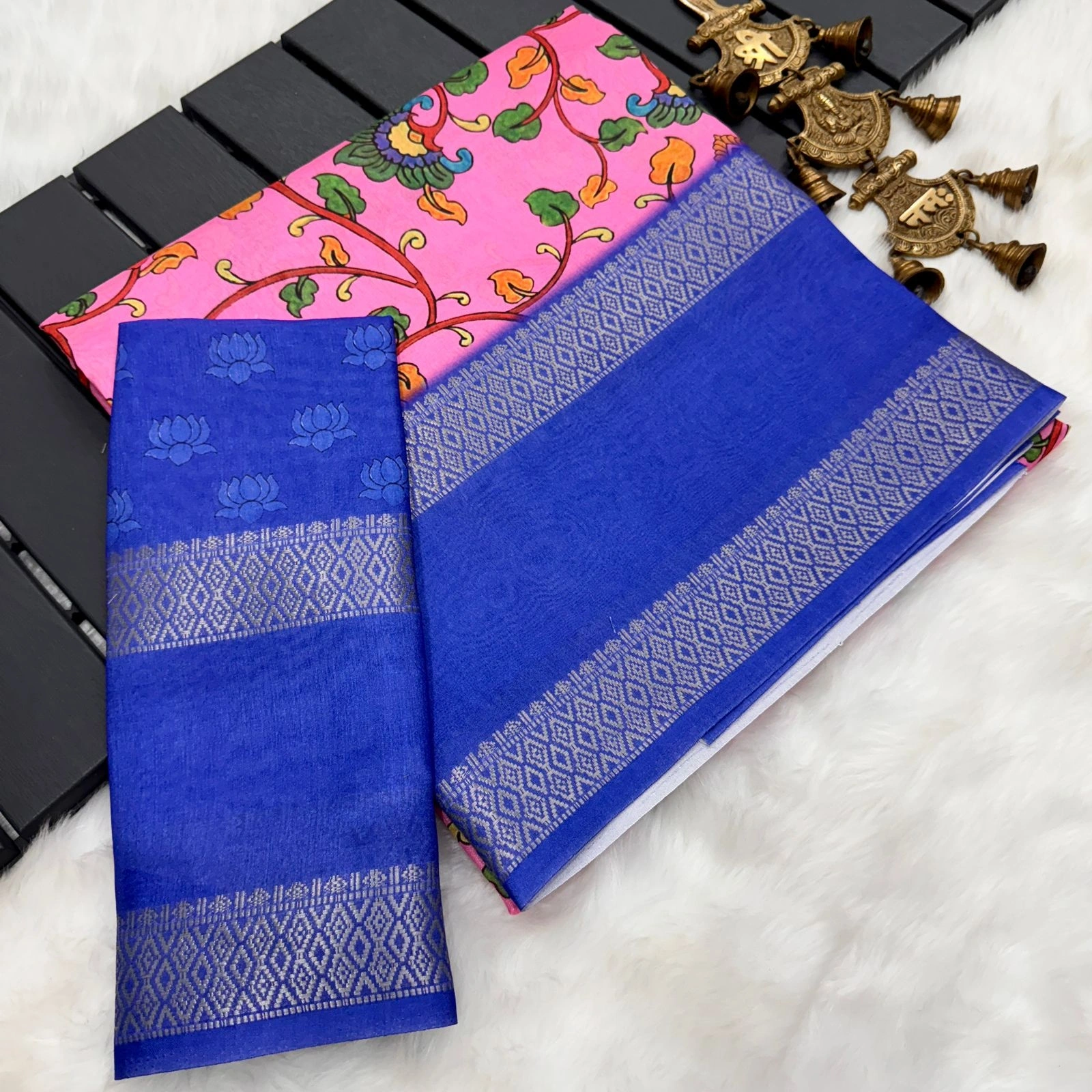 Luxurious Dolasilk Sarees: Lightweight, Smooth, and Exquisitely Detailed-MKD-92-Pink