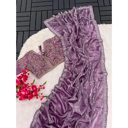 YNF Pure Soft Zimmy Choo Silk Saree with Stunning Sequin Work