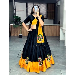 Traditional Rayon Lehenga Set - Fully Stitched