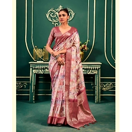YNF Model Cotton Saree: Digital Print, Rich Weaving Pallu & Border