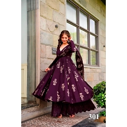 PURE MASLIN Digital Print Dress: Sizes XS-6XL