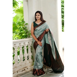 YNF Soft Silk Saree with Rich Jacquard Pallu Design