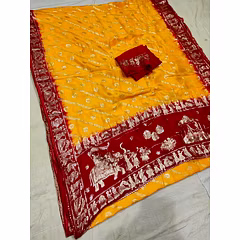 Russian Silk Saree: Beautiful, Lightweight, & Top Quality