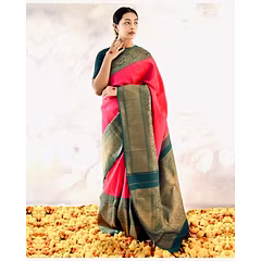 Soft Banarasi Silk Saree: Elegant and Lightweight