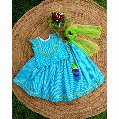 Rajasthani Style Lehenga Choli - Vibrant, Fully Stitched, Perfect for Kids!