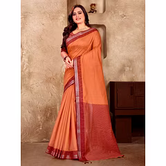 Superior Linen Soft Silk Saree: Shiny, Shimmery, and Exquisite