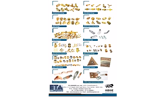Brass Fittings Copper Laminated and Braided Connectors, Copper Aluminium Bi-Metal Sheet