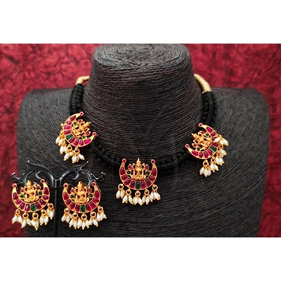 Imitation Temple Necklace-1