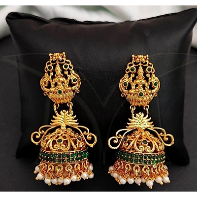 Imitation Temple Earring-1
