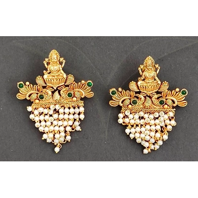 Imitation Temple Earring-2