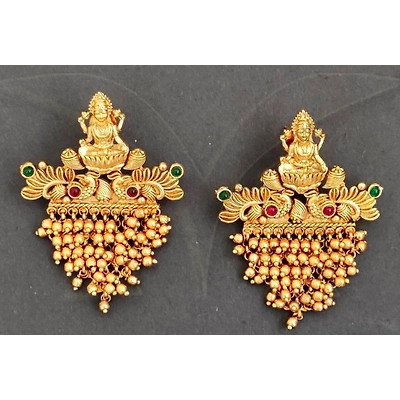 Imitation Temple Earring-3