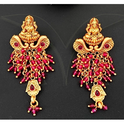 Imitation Temple Earring-2