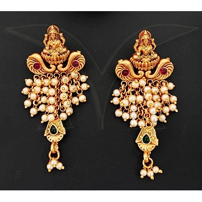 Imitation Temple Earring-3