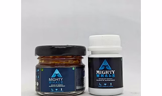 Mighty Whale Men's Herbal Health Supplement | Natural Ayurvedic Supplement for Men (30gm)