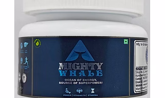 Mighty Whale Mens Herbal Health Supplement | Natural Ayurvedic Supplement for Men (125g)