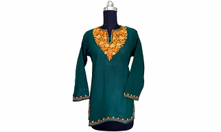 Authentic Kashmiri Short Kurti