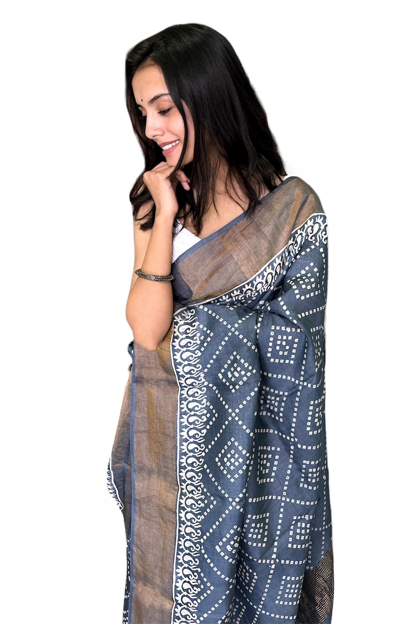 Authentic Pure Tussar Saree-3