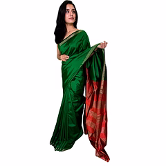 Pure Bishnupuri Katan Silk