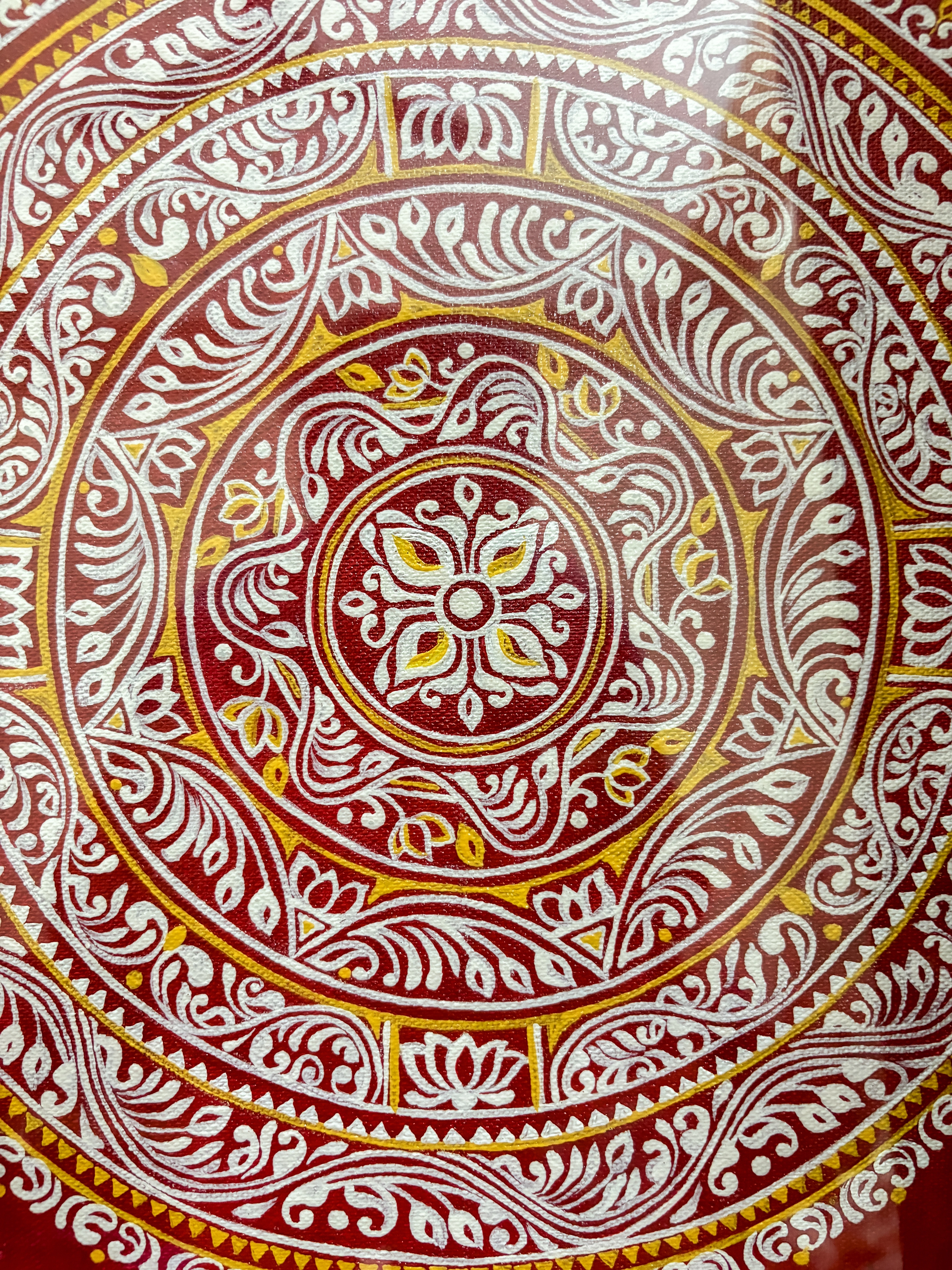 Alpana Mandala Painting-2