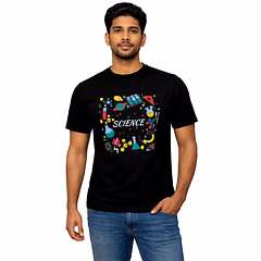 RAW CRAFT Premium Cotton Graphic T-Shirt
