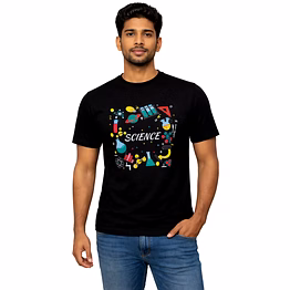 raw craft premium cotton graphic t-shirt
