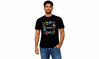 RAW CRAFT Premium Cotton Graphic T-Shirt